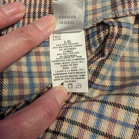 Plaid mini skirt - Picture 5 of 9